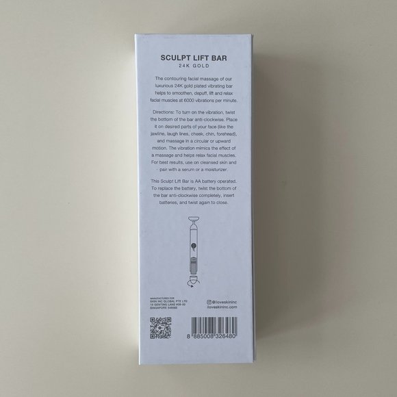Skin Inc SCULPT LIFT BAR 24K GOLD New - Picture 4 of 5
